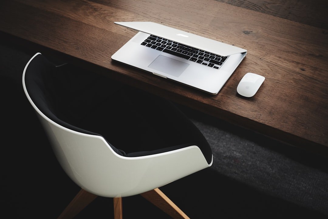 laptop desktop workspace minimal