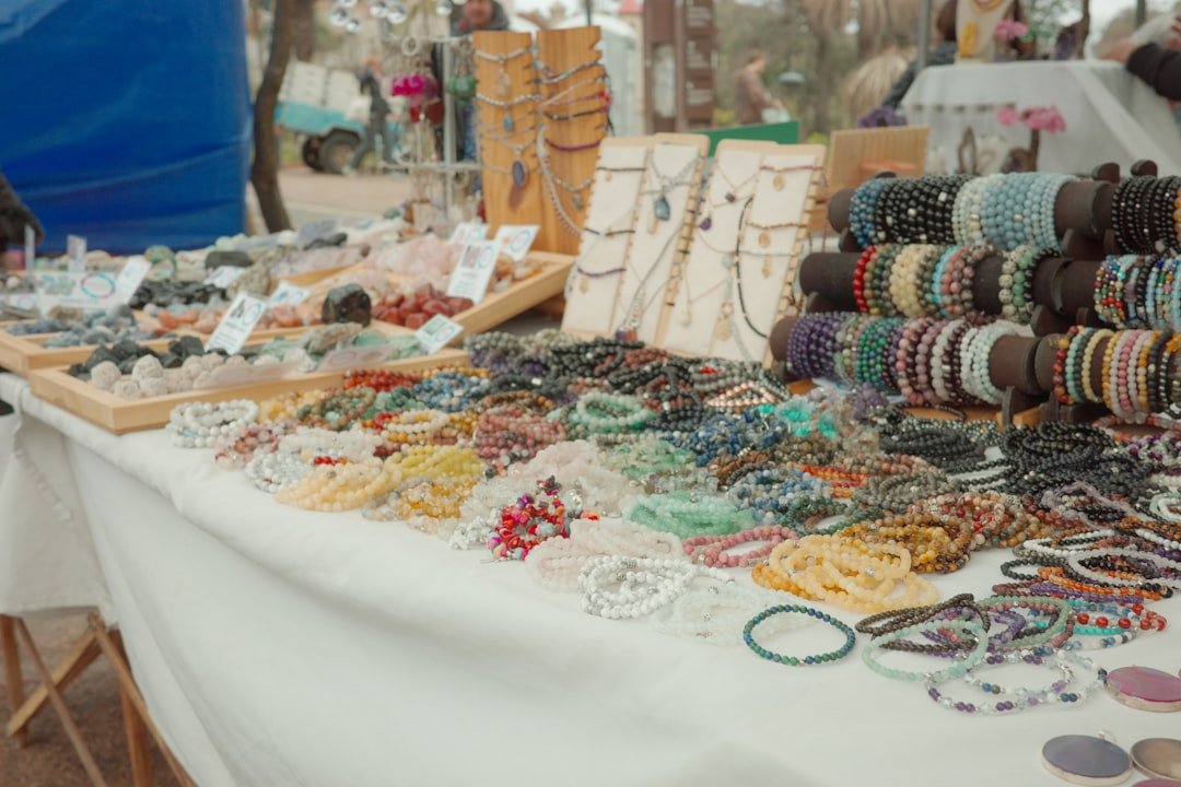 handmade crafts artisan products display