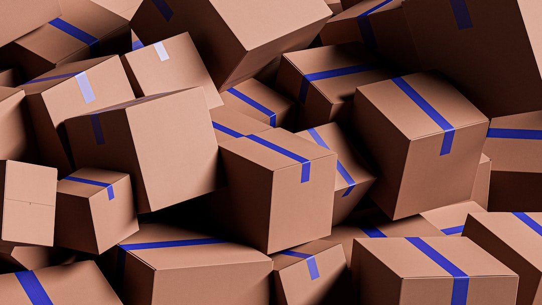 cardboard boxes shipping logistics