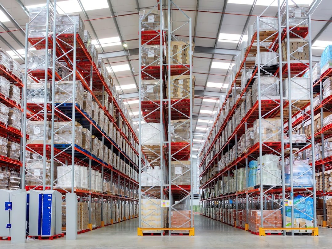 warehouse inventory storage shelves
