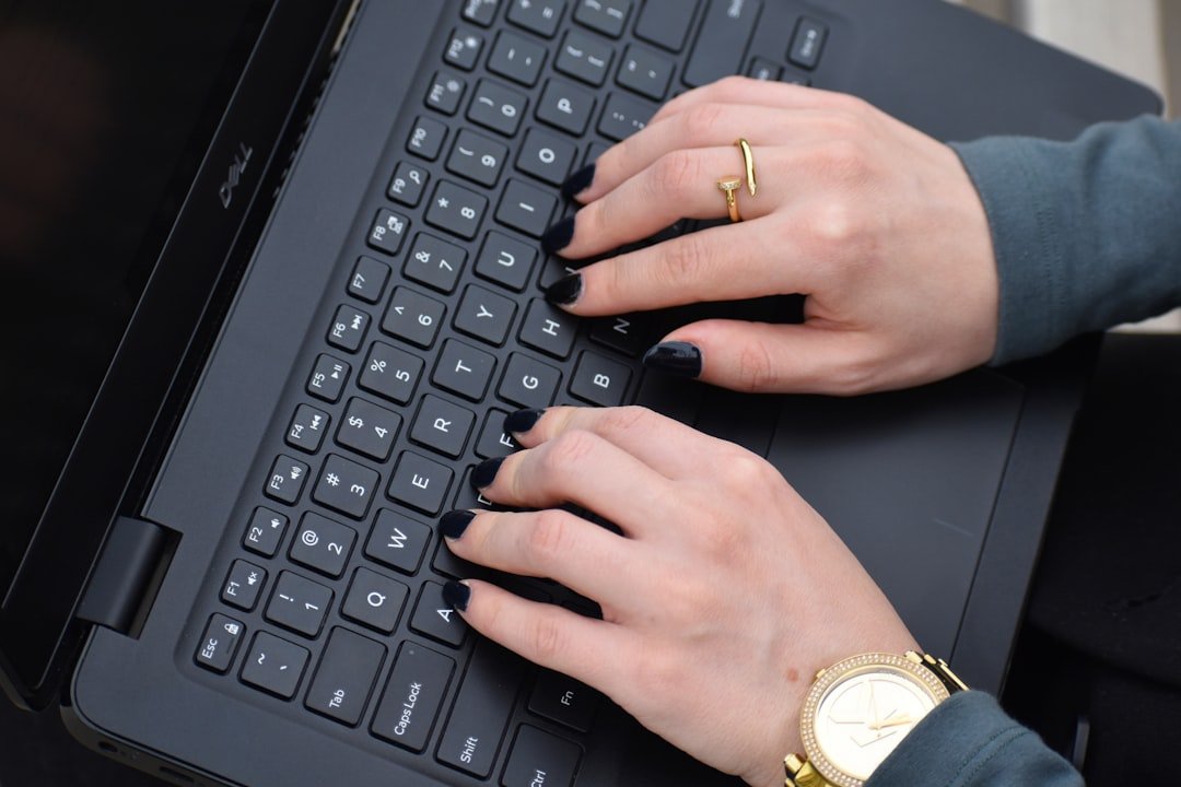 computer keyboard typing