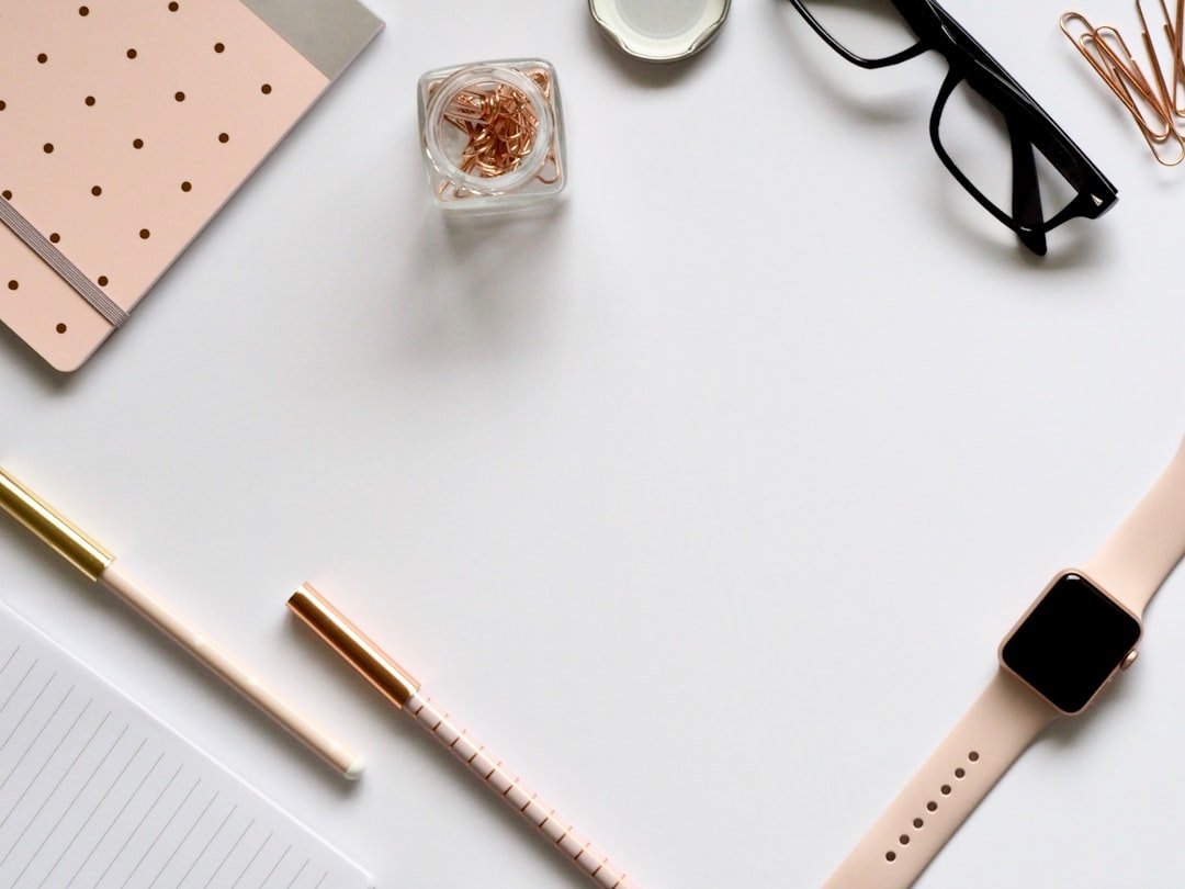 blog writing desk