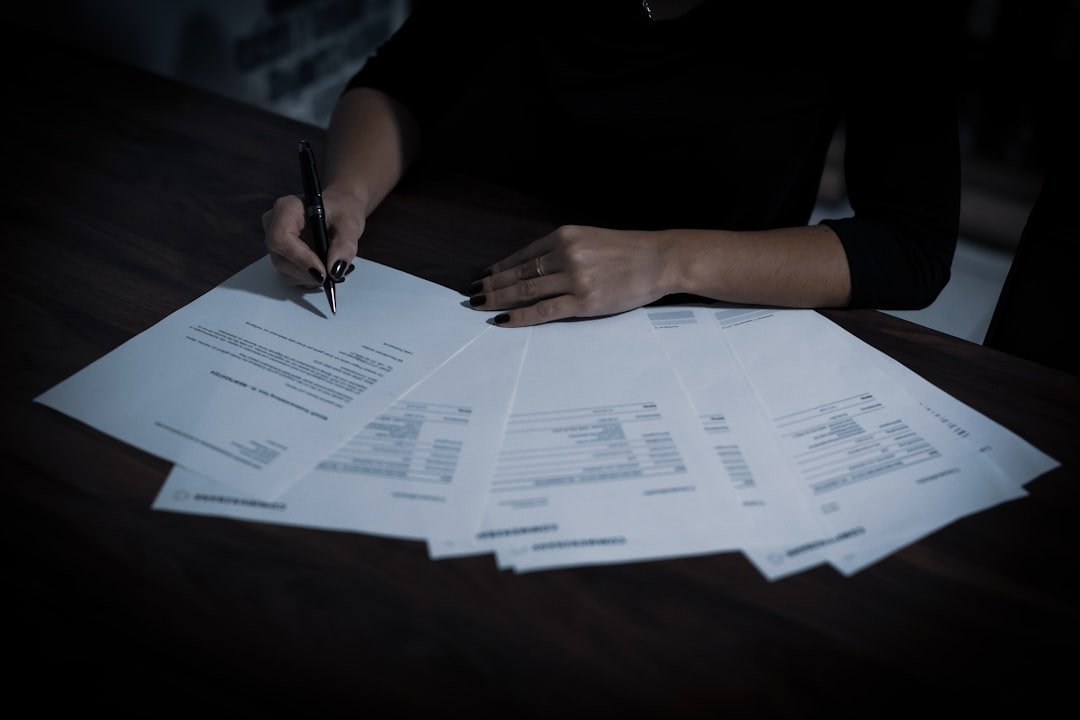 desk paperwork contract checklist