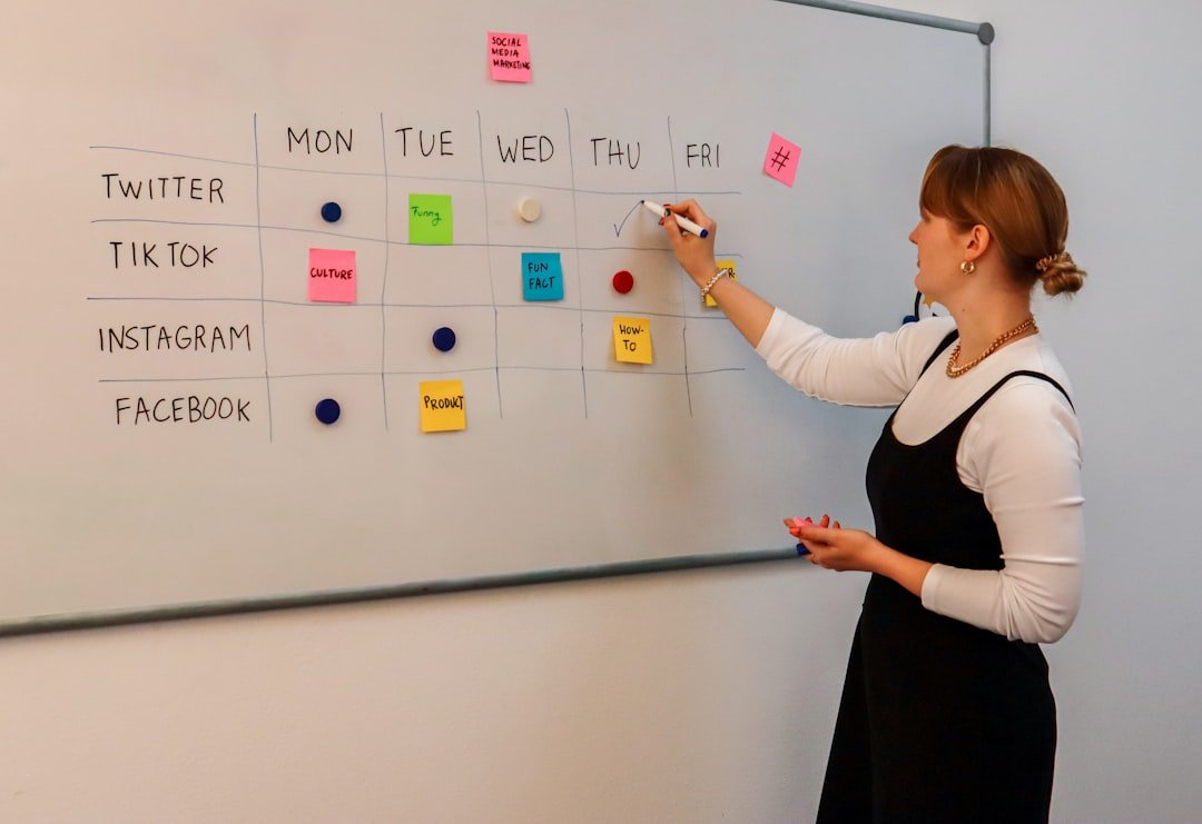 social media content calendar planning
