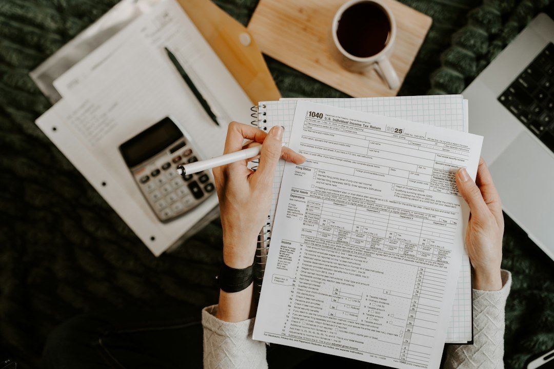 calculator tax documents spreadsheet