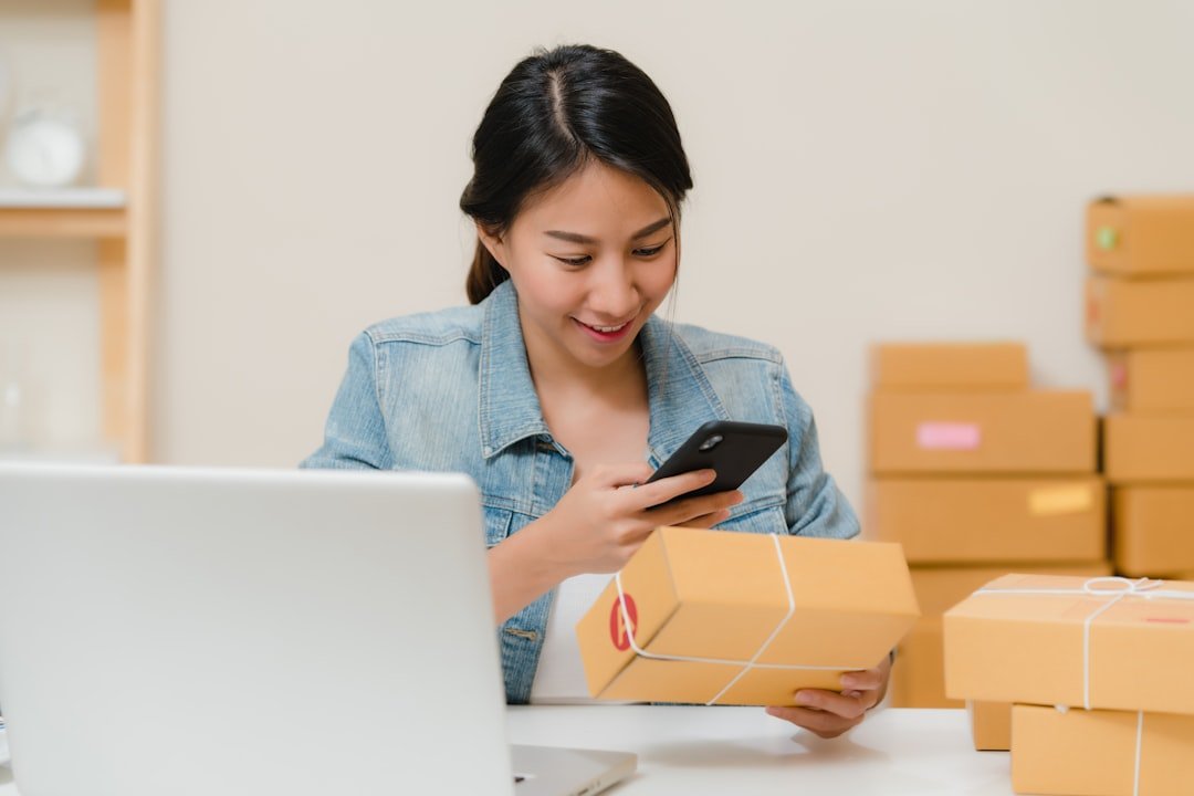 online store package return